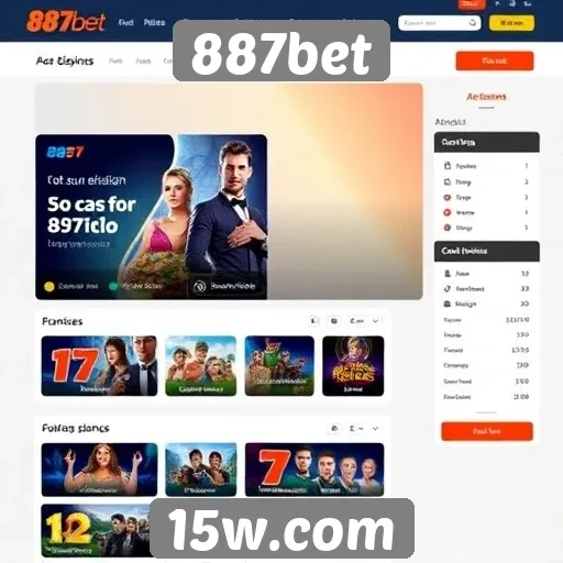 Acessibilidade e design do site 887bet para novos jogadores